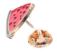 Ipetboom Broche Pastèque Forme de Tranche Clip Léger et Résistant pour Vêtements Épingle Mode Femme et Homme Cadeau Pratique et Réutilisable