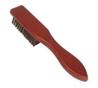 Ipetboom Brosse à Barbe Vintage en Nylon Souple, Petite Taille, Poils Effilochés pour Nettoyage Barbe et Cou, Accessoire Coiffure Homme, Plumeau de Salon Multifonction pour Cheveux