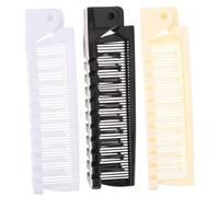 Ipetboom Brosse à Cheveux De Voyage Pliable Lot De 3 Petites Brosses à Cheveux Portables Compactes Multi-couleurs Pour Femmes Pratique Pour Déplacements