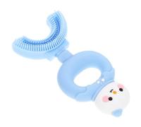 Ipetboom Brosse à Dents Manuelle u Pour Garçon Fille Nettoyeur De Dents Et Pratique Pour Maison Modèle Anti-poussière Forme De Bonhomme Pour Petits