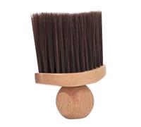 Ipetboom Brosse à Duster Poils Souples Avec Manche Bois Outil Anti-statique Pour Nettoyage De Cheveux Et Débris Les Salons De Coiffure Pour Voitures Brosse Professionnelle De Détail Pour