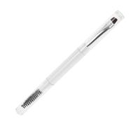 Ipetboom Brosse à Sourcils Double Tête Avec Goupillon Et Pinceau à Maquillage Brosse Douce Et Portable Pour Application De Maquillage
