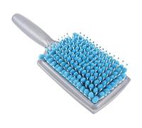 Ipetboom Brosse Absorbante à Cheveux Créative Avec Éponge Brosse Pour Séchage Rapide Bleu