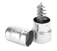 Ipetboom Brosse pour Batterie de Voiture en Fil D’Acier Petite Taille Nettoyant pour Bornes de Batterie Outil de Nettoyage Solide pour Contacts Électriques