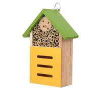 Ipetboom Cabane Extérieure Chambre Nid D'abeilles en Bois pour Abeilles, Bois et Fer, Déjà Assemblée, Crochets en Fer, Décoration de Jardin et Extérieur