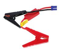 Ipetboom Câble de Démarrage pour Voiture 10 Mm² Pince Crocodile en Silicone Pince de Démarrage d'Urgence Résistante à Haute Température Clip Batterie Portable pour Dépannage Auto