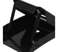 Ipetboom Cale de Roue Noire pour Voiture Remorque et Camping-Car Support Triangulaire Antidérapant Stabilisateur Portable Léger Butée de Roue de Voyage Sécurisée Blocage des Pneus