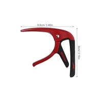 Ipetboom Capo Guitare Métallique Portable avec Médiator Pince Modifiée Facile à Repositionner pour Guitares Acoustiques et Classiques Accessoire Léger et Fonctionnel pour Guitaristes