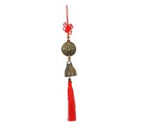 Ipetboom Carillon Éolien Feng Shui Suspension Porte Chinoise Pendentif Apaisant pour Richesse et