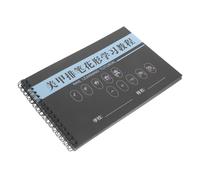 Ipetboom Carnet De Pratique Pour Nail Art Exercices De Manucure Pour Débutants Modèles Variés Pour Développer Créativité Dessin Ongles