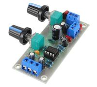Ipetboom Carte Préamplificatrice pour Caisson de Basses 10-24V Carte Mère D’Amplificateur Numérique Basse Fréquence Filtre Passe- Intégré Compatible Audio Stéréo Couleur Aléatoire