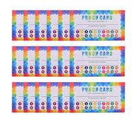 Ipetboom Cartes Perforées de Récompense Classe 200pcs en Papier Dos Vierge et Design Polyvalent pour Élèves et Enseignants en Gestion du Comportement