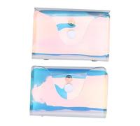 Ipetboom Cartes Transparent Holographique pour Sac à Main Multi Emplacements Cartes pour Shopping Travail