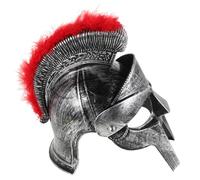 Ipetboom Casque de Romain Plastique Casque Médiéval Costume de Soldat Antique pour Adultes et Garçon Fille