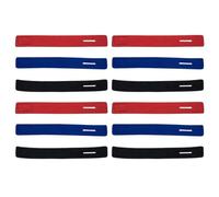 Ipetboom Ceinture de Fixation 12 Pièces en Nylon Réglable Confort Ergonomique et Support Élargi pour Canne à Pêche pour Plans d'eau et Lacs
