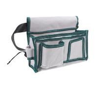 Ipetboom Ceinture Porte-Outils Toile Réglable avec Poches Multiples Pochette Utilitaire pour Électricien Menuisier et Ouvrier du Bâtiment Tablier de Travail Pratique et Résistant