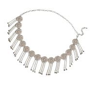 Ipetboom chaîne de taille en strass Courroie de chaîne accessoires de vêtements de corps ceinture de chaînes de corps en strass bijoux de corps pour femmes robe ceinture strass Métal
