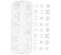 Ipetboom Charms De Nail Art Résine Avec Fleurs Et Nœuds Décors De Manucure Colorés Pour Diy Accessoires à Ongles Pour Filles