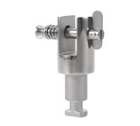 Ipetboom Charnière de Pont Acier Inoxydable pour Bimini Support Fourche Robuste à Dégagement Rapide pour Auvent de Bateau et Accessoires Marins Installation Facile et Adaptée à Tous Types