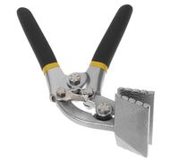 Ipetboom Cintreuse Manuelle de Tôle 3 Pouces 75 MM Tête Large Acier Traité Thermiquement Pince à Cintrer et Aplatir Métal Outil de Tôlerie pour Pliage Précis en Espace Restreint