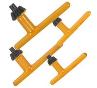 Ipetboom Clé de Mandrin pour Perceuse 4 Pièces Outil de Serrage Interchangeable Poignée Antidérapante pour Perceuse à Colonne Utilisation Atelier