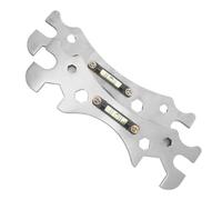 Ipetboom Clé Hexagonale en Acier Inoxydable Épaissie 2 Pièces pour Installation et Réparation de Robinets Clé à Niveau à Bulle Outil de Plomberie Salle de Bain