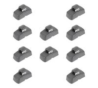 Ipetboom Clips de Fixation pour Pare-soleil : Crochet de Fixation pour Pare-soleil de Voiture - Support de pour Miroir de Maquillage de Rechange Compatible avec Volkswagen Golf (gris)