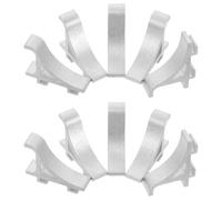 Ipetboom Clips Étagères Réfrigérateur INOX Résistants Basse Température Support Stable pour Congélateur Clips Fixation Universels Commerce Lot 10 Pièces Usage Professionnel