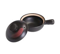 Ipetboom Cocotte Terre Cuite Traditionnelle Pot à Soupe et Cuisson Homogène Résistance Haute Température Poignée Portable pour Repas Famille et Réunions Entre Amis