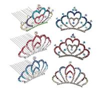Ipetboom Coiffe Couronne pour Garçon et Filles 6Pcs Accessoires en Couronne en pour Mariages Fêtes et Charmante et