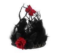 Ipetboom Coiffe De Fleurs Baroques -Tête D'Halloween Décoration De Cheveux D'Halloween Cerceau De Cheveux En Forme De Branche Pour Fête Décoration De Cheveux Gothique Pour