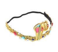 Ipetboom Coiffe Égyptienne Serre-tête De Serpent Fermoir à Cheveux Accessoire De Cosplay Pour Halloween Soirées Théâtrales