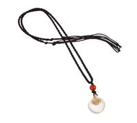 Ipetboom Collier à billes en verre creuse pendentif boules de verre médaillon en verre collier de fiole colliers en cristal pour femmes pendentif flacon en verre