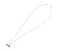 Ipetboom collier commémoratif pour bébé maman et fils bijoux commémoratifs collier enfant en bas âge les nouveaux pour maman bijoux câlin Alliage de zinc Silver