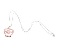 Ipetboom collier couronne collier en or en forme de colliers pour femmes bijoux en or collier de coeur bijou pendentifs pour femmes collier de filles Bijoux pour les femmes Zircon