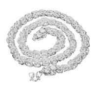 Ipetboom Collier Dragon Épais en Argenté pour Homme Chaîne de Cou Hip-Hop Bijoux Masculins Style Unique Accessoires de Mode 1 Pièce