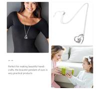 Ipetboom Collier Licorne Cœur Pour Femme Avec Pendentif Licorne Collier Chaîne Décoratif à Breloques Pour Fille