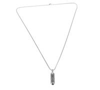 Ipetboom Collier Pendentif Capsule avec Flacon de Parfum Bijou Ouvrable pour Femme et Homme Chaîne Ajustable