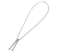 Ipetboom Collier Pendentif De Baguette De Tambour En Acier Pour Homme Et Femme Accessoire Créatif Décoration De Cou Chaîne De 60 Cm