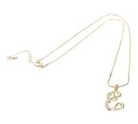 Ipetboom Collier Pendentif Lettre Éclairé Zirconium Bijoux Élégants pour Femmes de Fête Mères Lettre E