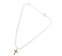 Ipetboom Collier pendentif perlé charbonniers collier femme Collier pour les femmes à la mode Colliers pour adolescents pendentif à la mode colliers pour femmes à la mode perle blanche