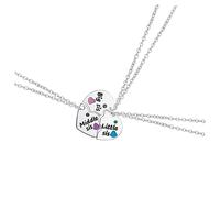 Ipetboom Collier Puzzle Cœur Assorti Pour Femmes Et Filles Colliers Amis Forme De Puzzle Cadeau Unique