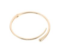 Ipetboom Collier Ras Du Cou En Métal Géométrique à Charnière Ouverte, Collier Rond Épais Ajustable Pour Femme, Bijou Pour Soirée Et Cérémonie, Finition Polie Brillante, Taille Unique