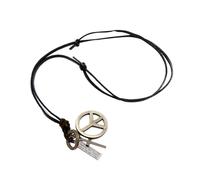 Ipetboom Collier Signe De Paix Anti-guerre Pendentif Rétro Collier De Cou Vintage Cadeau