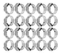 Ipetboom Colliers de Serrage Inox 304 Mono-Oreille 88-105 MM pour Raccords Pex Lot de 10 Pièces Bagues de Sertissage Robustes pour Tubes Pex et Conduites de Carburant Usage