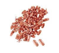 Ipetboom Conseils Pratique Manucure 200 Pièces Taille Standard Faux Ongles Flexibles Couleur Café Modèle De Pratique Du Nail Art Pour Étudiants Et Artistes Professionnels