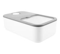 Ipetboom Conteneur Détergent à Lessive avec Couvercle Coulissant Rangement Pratique pour Poudre et Liquide Boîtier Robuste pour Buanderie Organisée