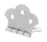 Ipetboom Cordier Métallique à Charnière pour Guitare Boîte à Cigares 3 Cordes avec Vis Pièce de Queue de Guitare Légère et Solide Accessoire pour Montage Cigar Box