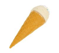 Ipetboom Cornet de Glace Artificiel Réaliste Modèle de Glace Lifelike pour Décoration et Photographie Accessoire de Vitrine pour Magasins et Pâtisseries