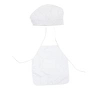 Ipetboom Costume Chef Créatif Ensemble pour Photographie Né Tenue Confortable Matériau Accessoire Décoratif pour Séances Photo Souvenirs Festifs Mois